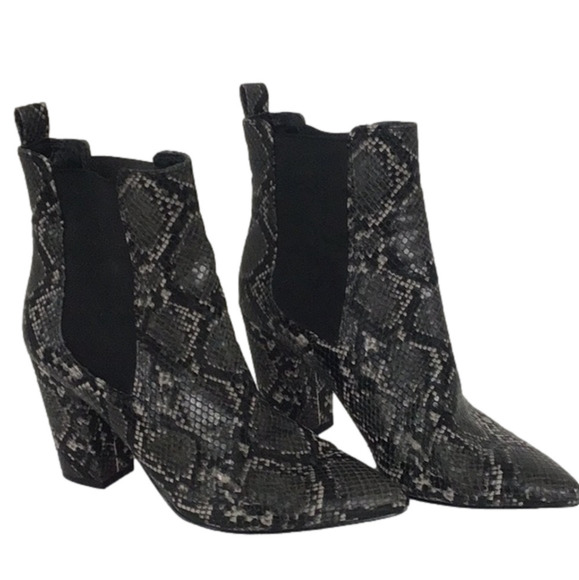 Steve Madden Shoes - STEVE Madden Snakeskin Ankle Boot